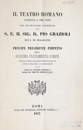 Tapa de Il teatro romano