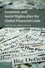 Tapa de Economic and Social Rights after the Global Financial Crisis