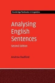 Tapa de Analysing English sentences