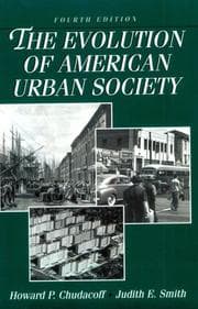 Tapa de The Evolution of American Urban Society