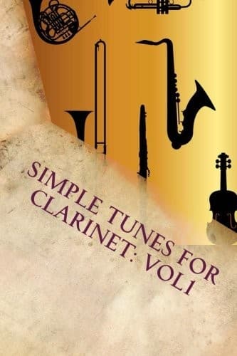 Tapa de Simple Tunes For Clarinet : Vol1