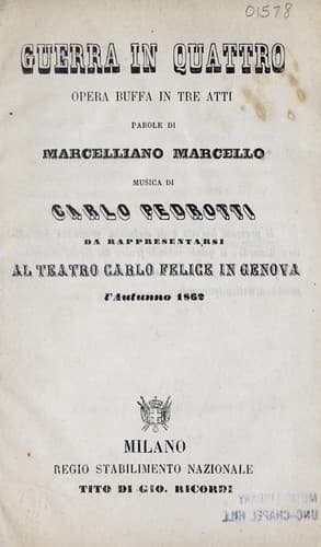 Tapa de Guerra in quattro