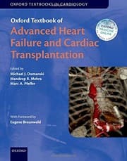 Tapa de Oxford Textbook of Advanced Heart Failure and Cardiac Transplantation