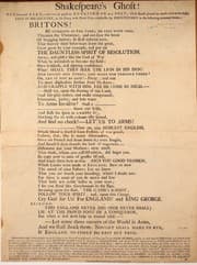 Tapa de Shakespeare's ghost!