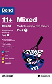 Tapa de Bond 11+ : Mixed