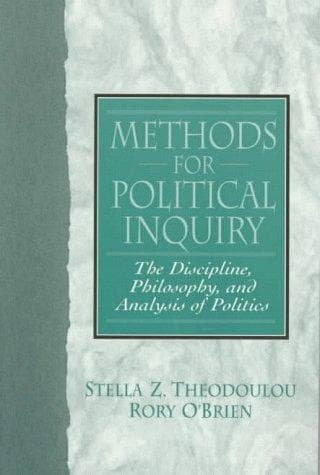 Tapa de Methods for Political Inquiry