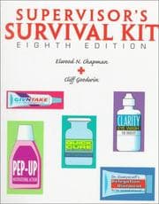 Tapa de Supervisor's survival kit