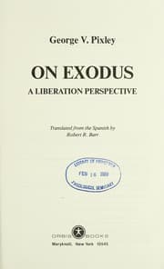 Tapa de On exodus