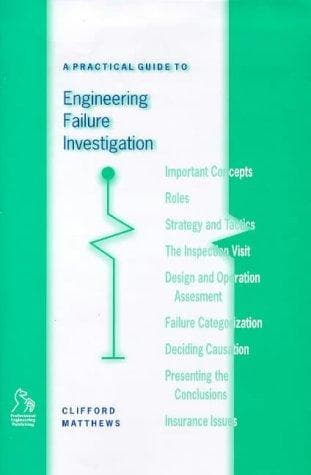 Tapa de A practical guide to engineering failure investigation