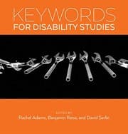 Tapa de Keywords for Disability Studies