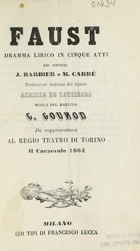 Tapa de Faust