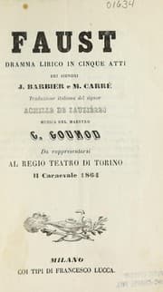 Tapa de Faust