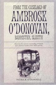 Tapa de From the caseload of Ambrose O'Donovan, barrister, sleuth