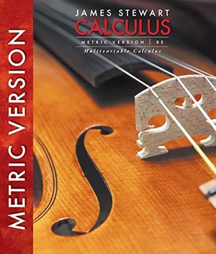 Tapa de Multivariable Calculus, International Metric Edition