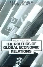 Tapa de The politics of global economic relations