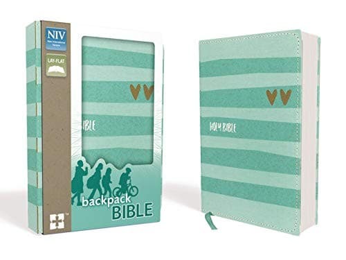 Tapa de NIV, Backpack Bible, Compact, Flexcover, Teal