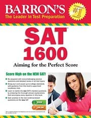 Tapa de Barron's SAT 1600, 6th Edition