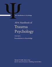 Tapa de APA Handbook of Trauma Psychology