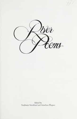 Tapa de River poems