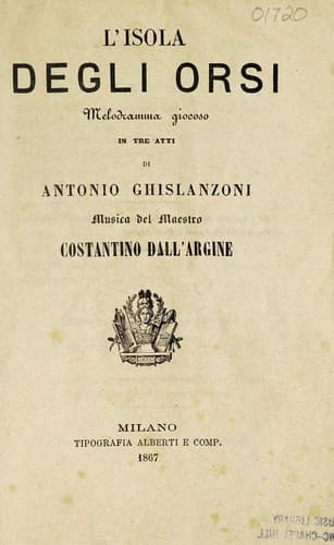Tapa de L'isola degli orsi