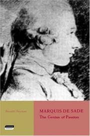 Tapa de Marquis de Sade