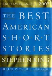 Tapa de The Best American Short Stories 2007