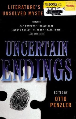Tapa de Uncertain Endings
