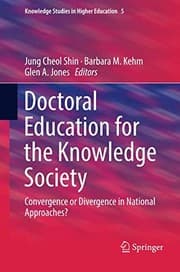 Tapa de Doctoral Education for the Knowledge Society