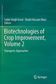 Tapa de Biotechnologies of Crop Improvement, Volume 2