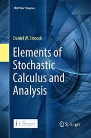 Tapa de Elements of Stochastic Calculus and Analysis