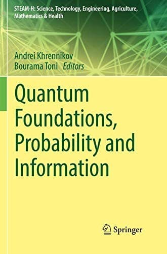 Tapa de Quantum Foundations, Probability and Information