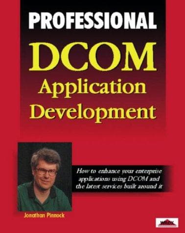 Tapa de Professional DCOM application development