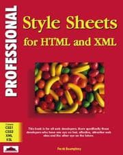 Tapa de Professional Stylesheets for Html and Xml (Professional)