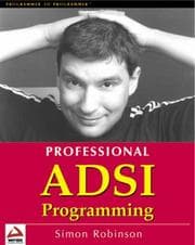 Tapa de Professional ADSI Programming- Active Directory Services Interface