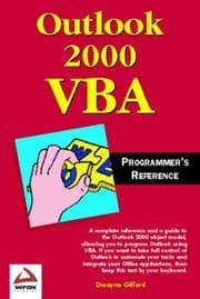 Tapa de Outlook 2000 VBA Programmers Reference