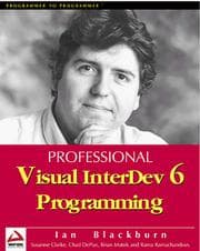 Tapa de Professional Visual InterDev 6 programming