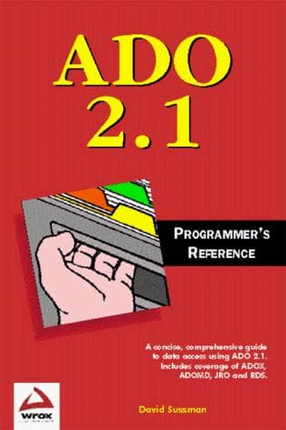 Tapa de ADO 2.1 programmer's reference