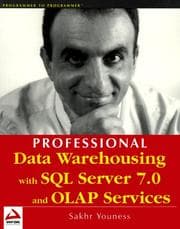 Tapa de Professional data warehousing with SQL Server 7.0 and OLAP services