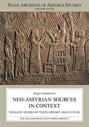 Tapa de Neo-Assyrian Sources in Context