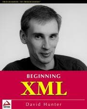 Tapa de Beginning XML