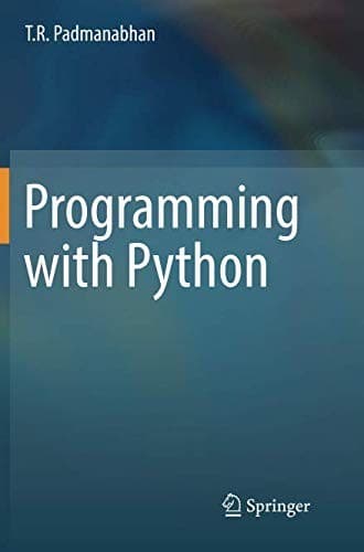 Tapa de Programming with Python