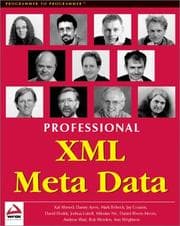 Tapa de Professional XML meta data