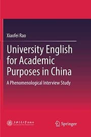 Tapa de University English for Academic Purposes in China