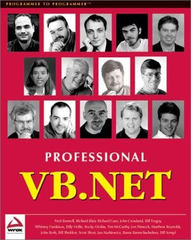Tapa de Professional VB.NET