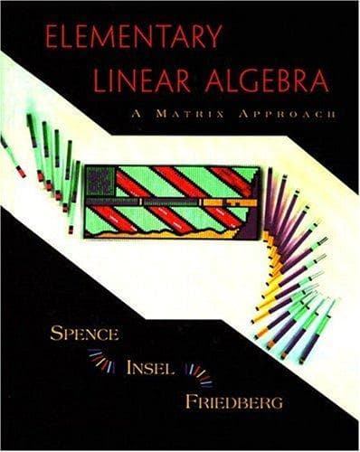 Tapa de Elementary linear algebra