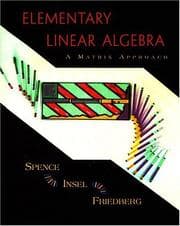 Tapa de Elementary linear algebra