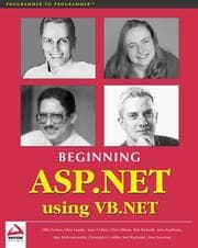 Tapa de Beginning ASP.NET Using VB.NET