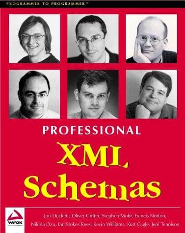Tapa de Professional XML schemas