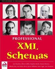 Tapa de Professional XML schemas