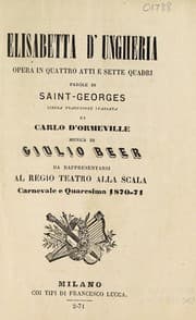 Tapa de Elisabetta d'Ungheria